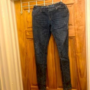 Woman’s skinny jeans, no button stretch, size 3